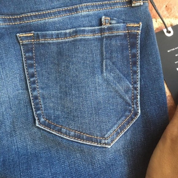 NEW PRPS Camaro Mid Rise Skinny Two Tone Size 27 Jeans - Picture 6 of 10